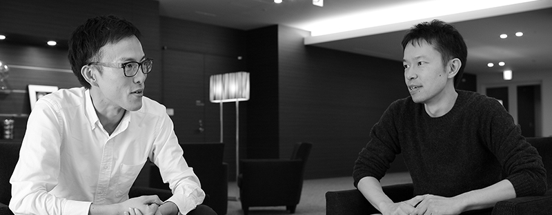 Left: Keiichiro Yutani, System Device Development Department, Institute of Future Technology,　Ricoh Co., Ltd.; Right: Takashi Kurata, Author